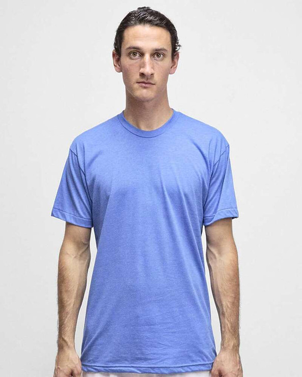 Los Angeles Apparel FF01 - USA-Made 50/50 Poly/Cotton T-Shirt