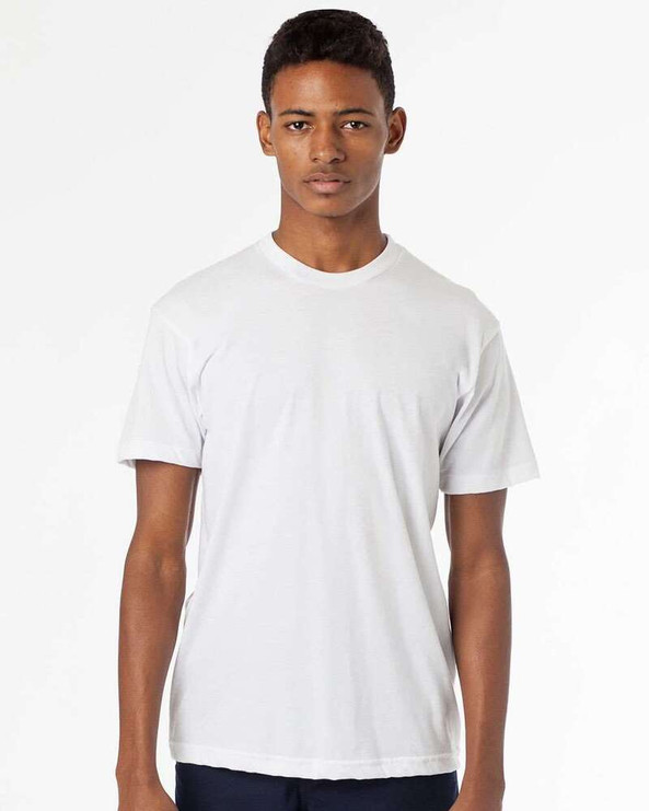 Los Angeles Apparel FF01 - USA-Made 50/50 Poly/Cotton T-Shirt