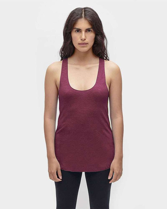 Los Angeles Apparel TR3008 - USA-Made Women's Triblend Racerback Tank Top