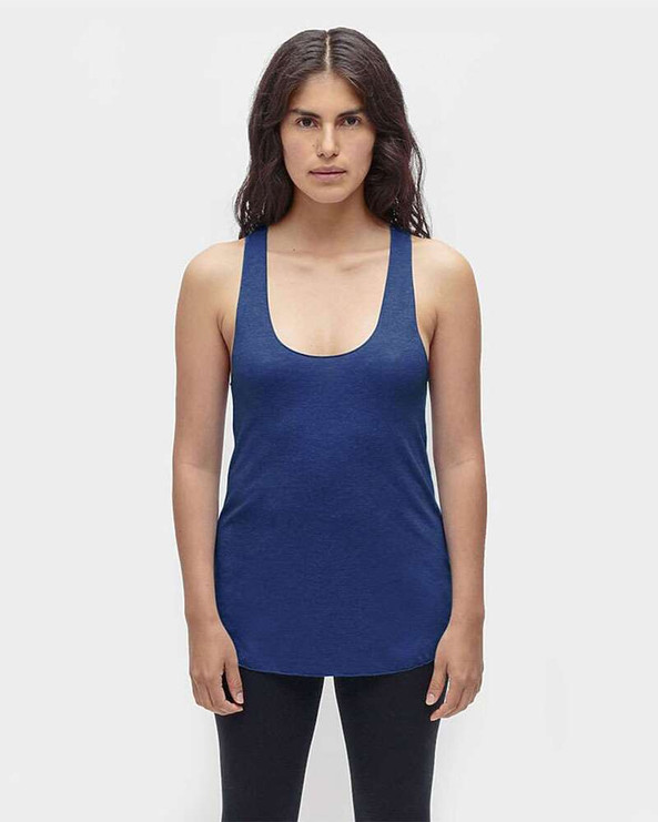 Los Angeles Apparel TR3008 - USA-Made Women's Triblend Racerback Tank Top