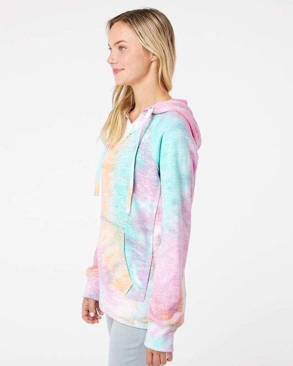 MV Sport W1162 - Courtney Burnout V-Notch Sweatshirt
