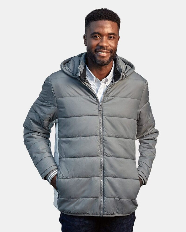 Nautica N17186 - Nautical Mile Hooded Puffer Jacket