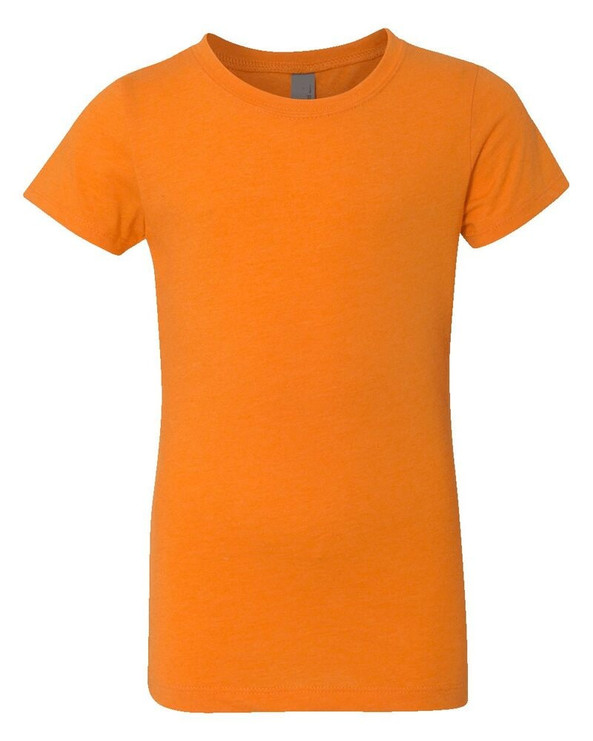 Next Level 3712 - Remera Princesa de niña  con cuello redondo 