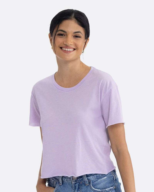 Next Level 5080 - Cali Crop de Festival para Mujer