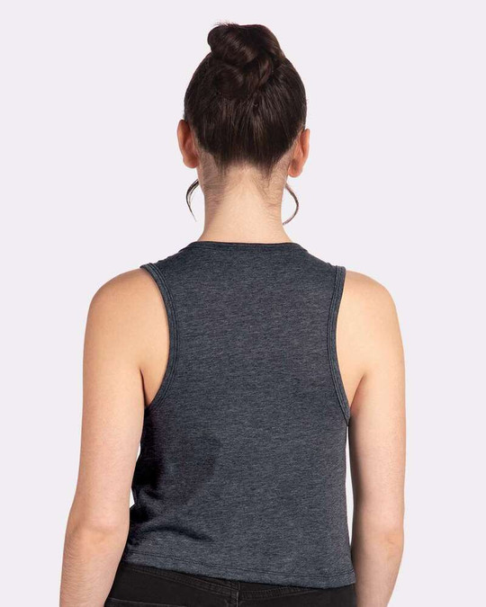 Next Level 5083 - Camiseta de Festival Crop para Mujer