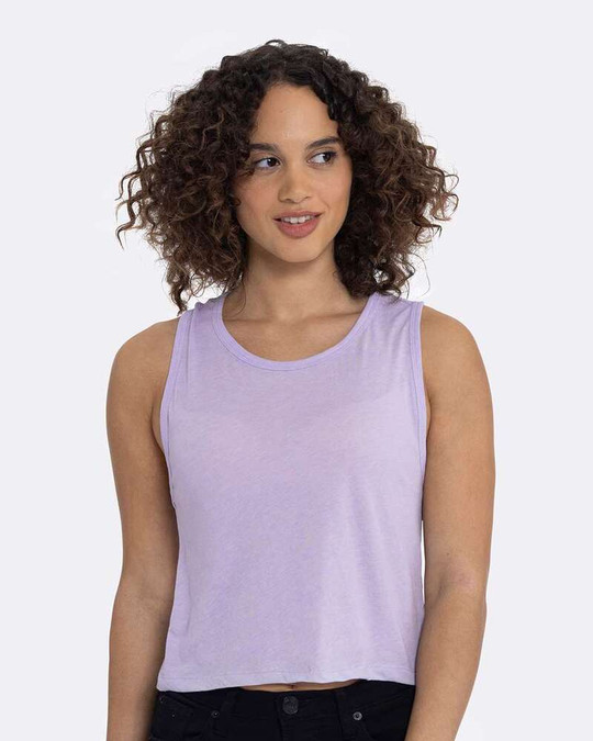 Next Level 5083 - Camiseta de Festival Crop para Mujer