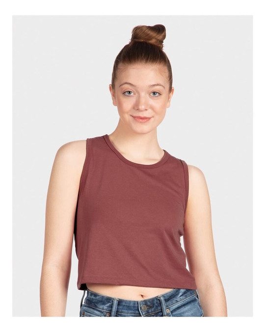 Next Level 5083 - Camiseta de Festival Crop para Mujer