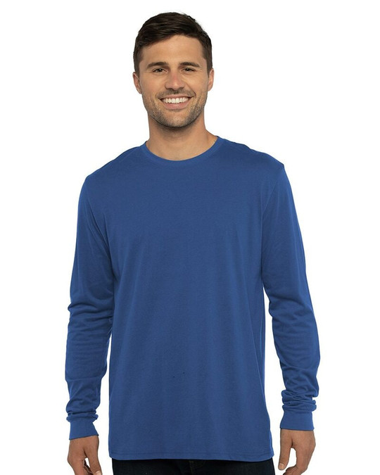 Next Level 6411 - Camiseta Unisex de Manga Larga Sueded