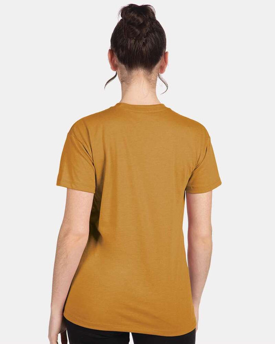 Next Level 6600 - Camiseta Relajada de Mujer CVC
