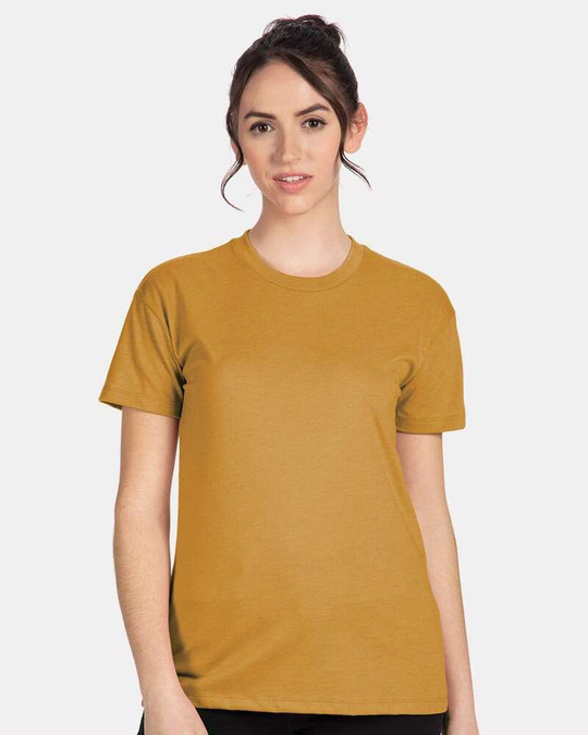 Next Level 6600 - Camiseta Relajada de Mujer CVC