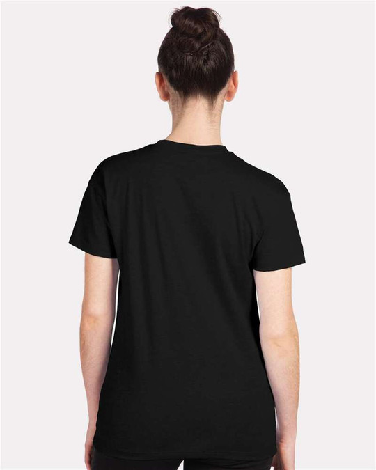 Next Level 6600 - Camiseta Relajada de Mujer CVC