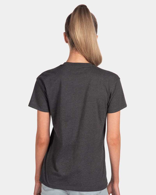 Next Level 6600 - Camiseta Relajada de Mujer CVC