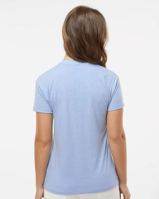 Next Level 6600 - Camiseta Relajada de Mujer CVC
