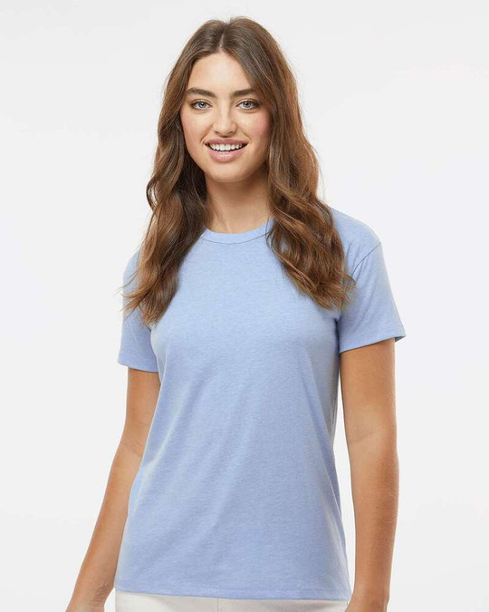 Next Level 6600 - Camiseta Relajada de Mujer CVC