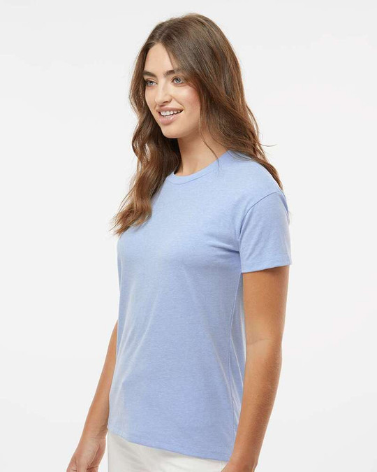 Next Level 6600 - Camiseta Relajada de Mujer CVC
