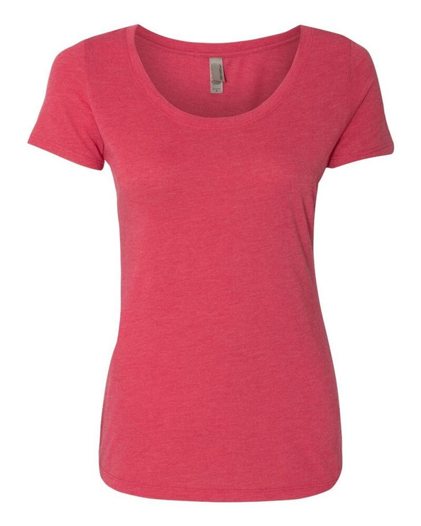 Next Level 6730 - Ladies' Triblend Scoop