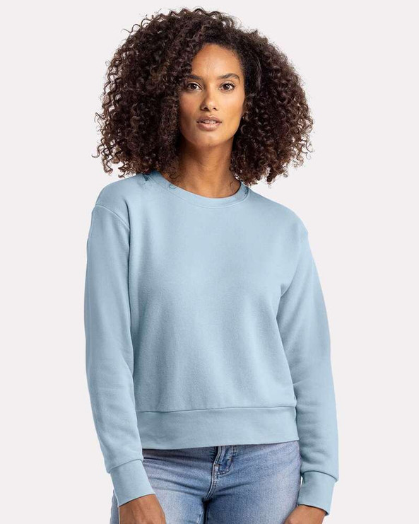 Next Level 9084 - Women's Laguna Sueded Sweatshirt