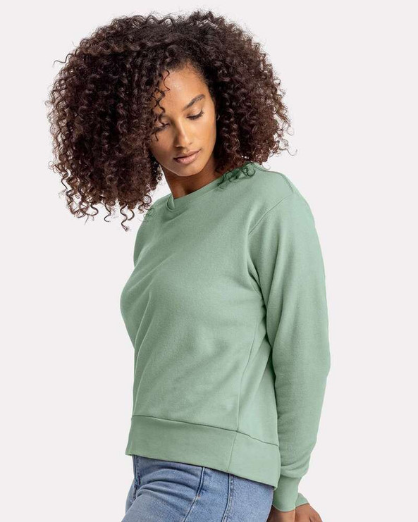 Next Level 9084 - Women's Laguna Sueded Sweatshirt