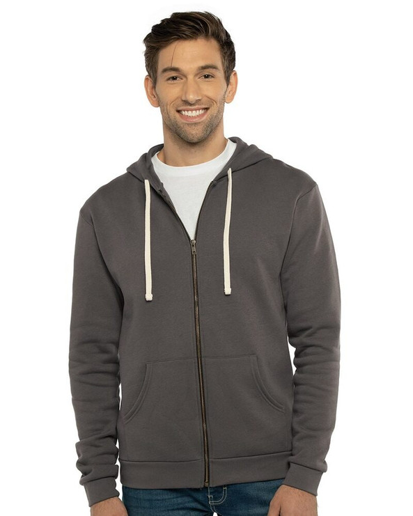 Next Level 9602 - Santa Barbara Full-Zip Hoodie