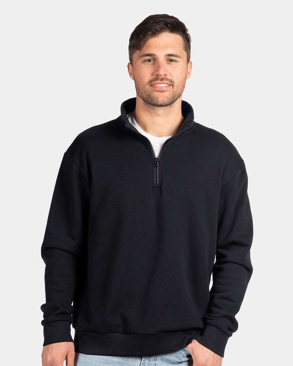 Next Level 9643 - Fleece Quarter-Zip Pullover
