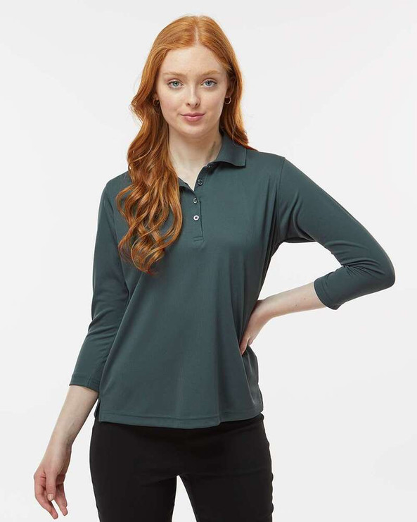 Paragon 120 - Women's Lady Palm Three-Quarter Sleeve Polo