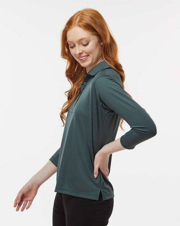 Paragon 120 - Women's Lady Palm Three-Quarter Sleeve Polo