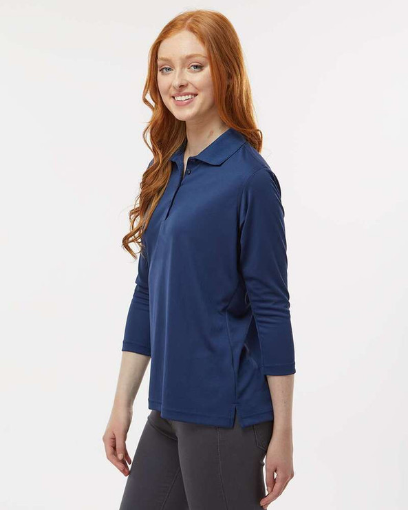 Paragon 120 - Women's Lady Palm Three-Quarter Sleeve Polo