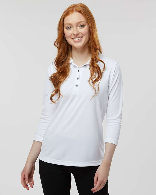 Paragon 120 - Women's Lady Palm Three-Quarter Sleeve Polo