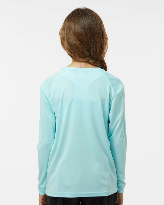 Paragon 218Y - Camiseta de Manga Larga de Rendimiento para Jóvenes Long Islander