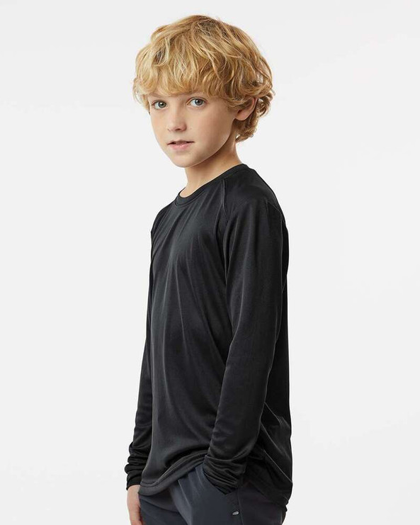 Paragon 218Y - Youth Long Islander Performance Long Sleeve T-Shirt