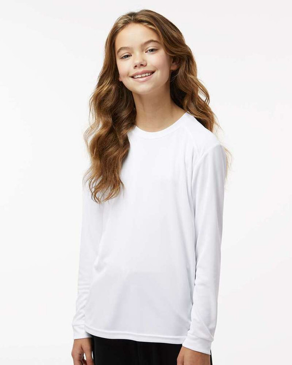 Paragon 218Y - Youth Long Islander Performance Long Sleeve T-Shirt