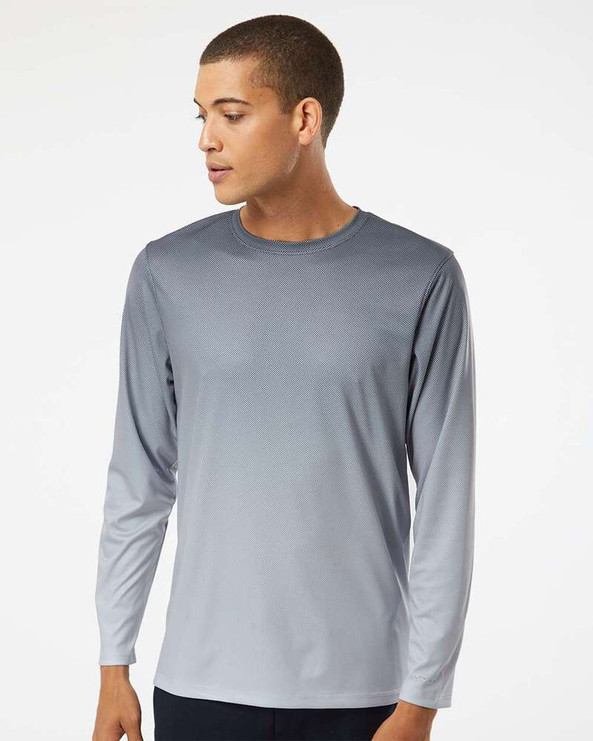 Paragon 225 - Barbados Performance Pin Dot Long Sleeve T-Shirt