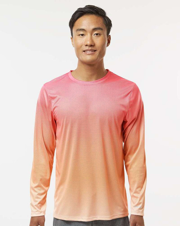 Paragon 225 - Barbados Performance Pin Dot Long Sleeve T-Shirt