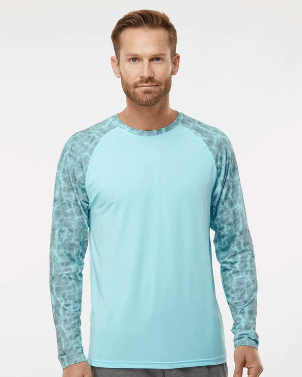 Paragon 231 - Camiseta de Manga Larga con Bloques de Color Panama