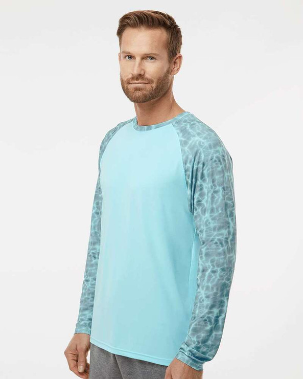 Paragon 231 - Camiseta de Manga Larga con Bloques de Color Panama