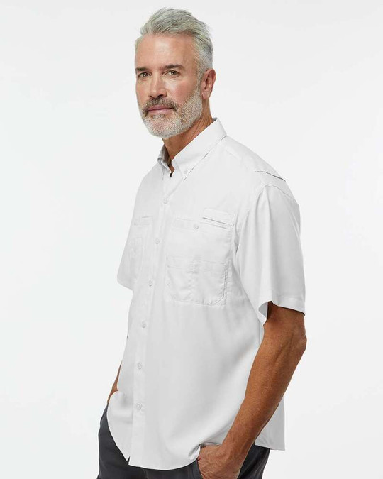 Paragon 700 - Camiseta de Pesca de Manga Corta Hatteras Performance