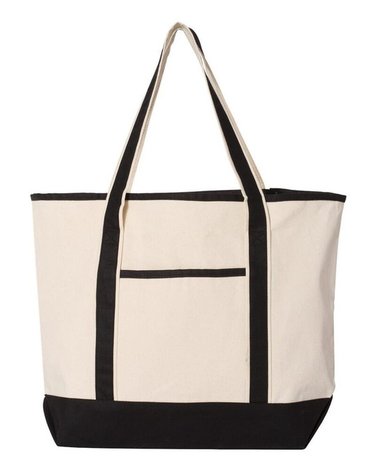 Q-Tees Q1500 - Bolso Grande de Lona Deluxe