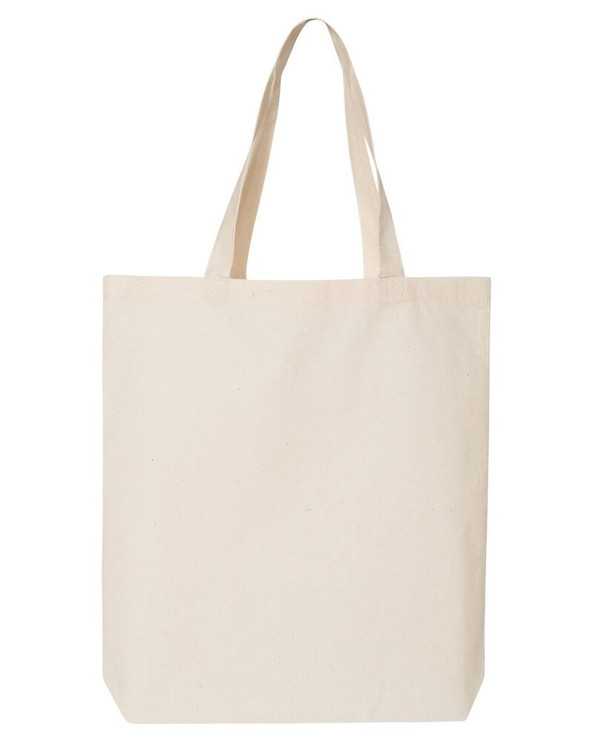 Q-Tees QTBG - Economical Tote Bag with Bottom Gusset