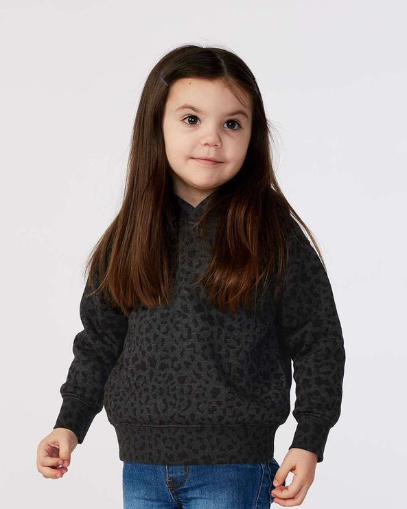 Rabbit Skins 3326 - Toddler 7.5 oz. Fleece Pullover Hood