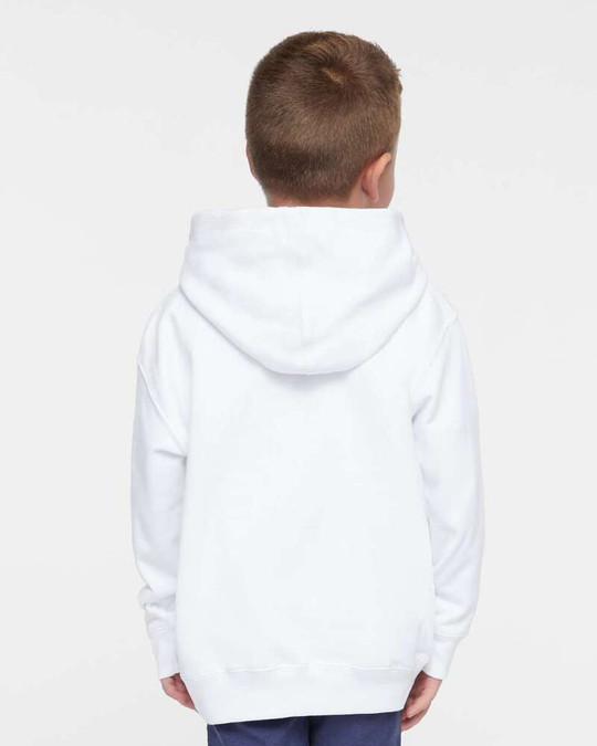 Rabbit Skins 3326 - Sudadera con capucha de vellón para niños pequeños de 7.5 oz.