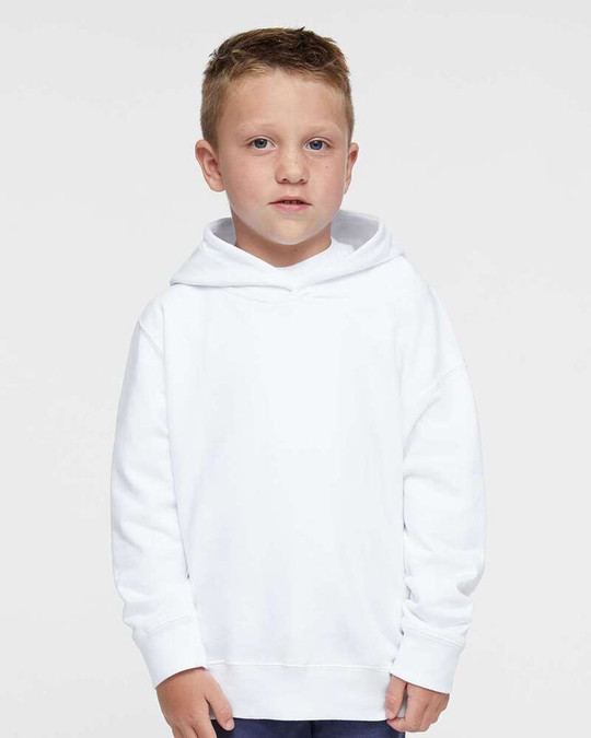 Rabbit Skins 3326 - Sudadera con capucha de vellón para niños pequeños de 7.5 oz.