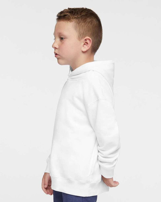 Rabbit Skins 3326 - Sudadera con capucha de vellón para niños pequeños de 7.5 oz.