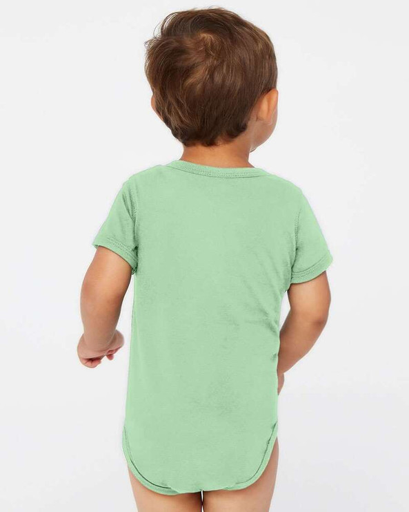Rabbit Skins 4424 - Fine Jersey Infant Lap Shoulder Creeper