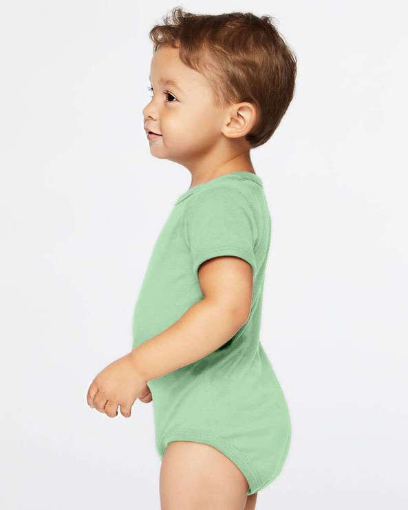 Rabbit Skins 4424 - Fine Jersey Infant Lap Shoulder Creeper