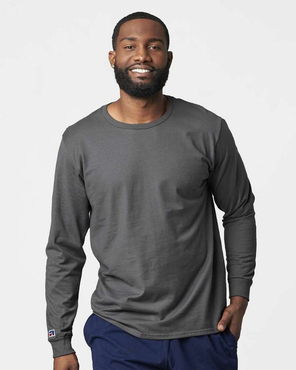 Russell Athletic 600LRUS - Combed Ringspun Long Sleeve T-Shirt