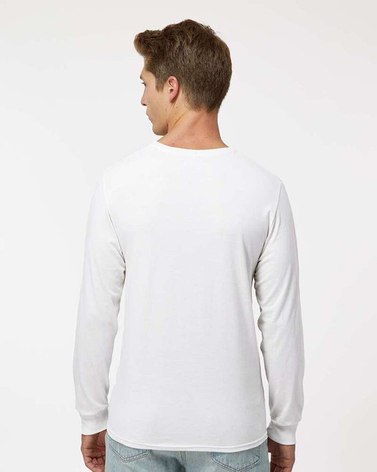 Russell Athletic 64LTTM - Camiseta de Manga Larga Dri Power® CVC Performance
