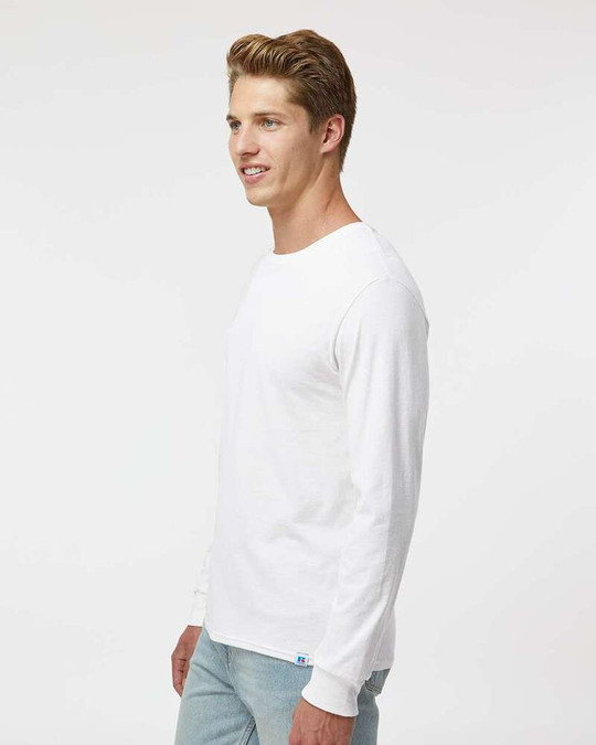 Russell Athletic 64LTTM - Camiseta de Manga Larga Dri Power® CVC Performance
