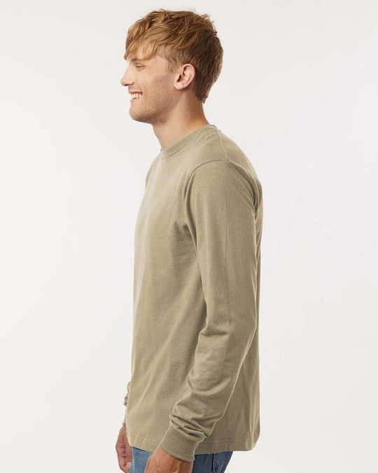Tultex 202LS - Camiseta de Manga Larga de Jersey Fino