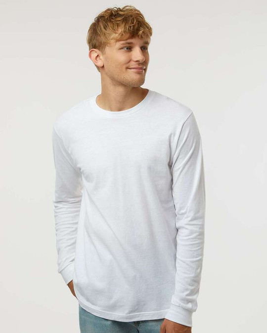 Tultex 202LS - Camiseta de Manga Larga de Jersey Fino