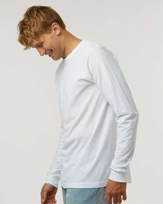 Tultex 202LS - Camiseta de Manga Larga de Jersey Fino